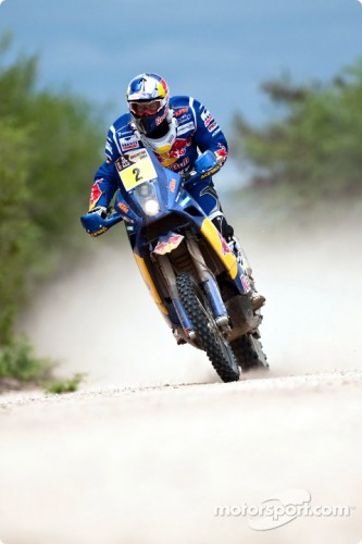 Cyril Despres, ganador del Stage 3 del Dakar 2010